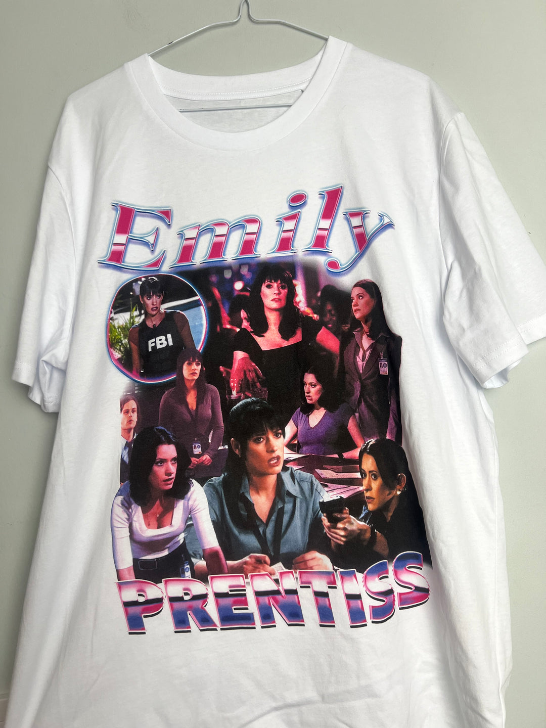 Emily Prentiss tee XL (discounted 2nd)
