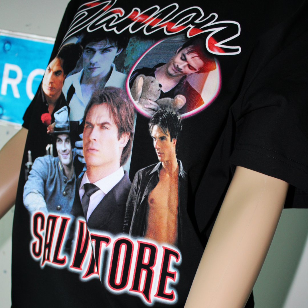Damon Salvatore homage T-shirt