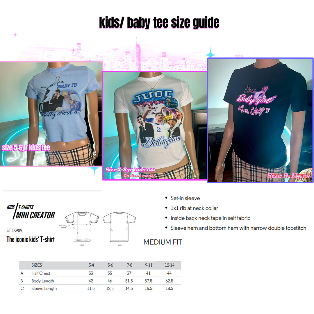 Talk to Matty about it Baby tee/kids t-shirt