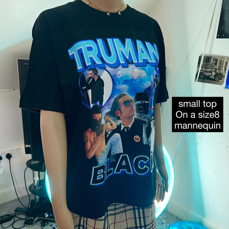 Truman Black homage T-shirt