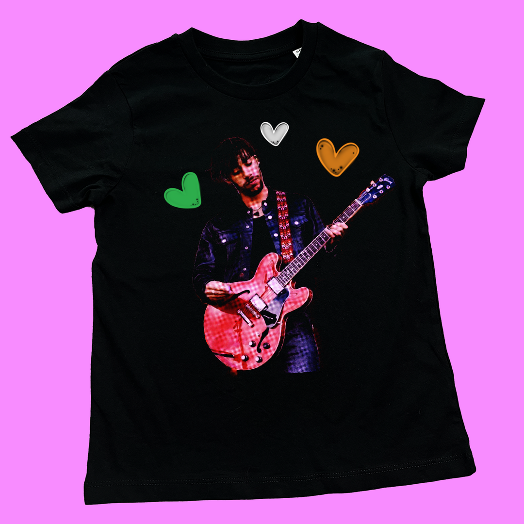 Josh J hearts style graphic print t-shirt
