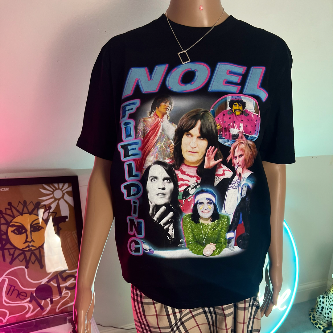 Noel Fielding homage T-shirt