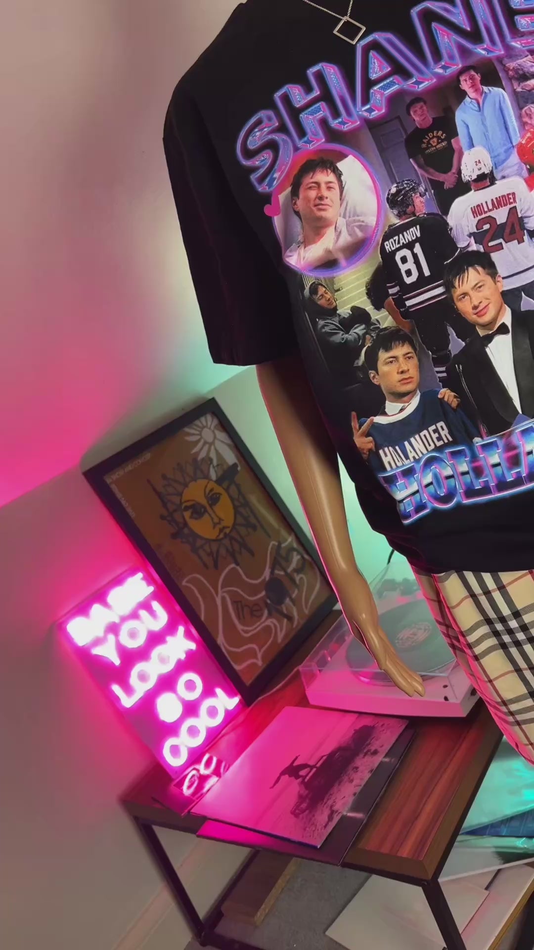 Shane Hollander homage T-shirt