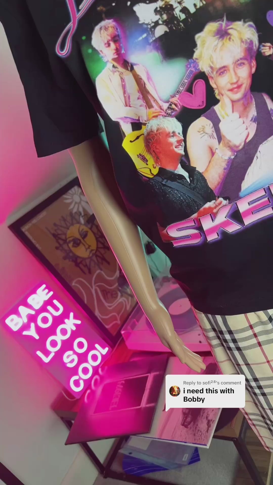 Blondie Skeetz homage T-shirt