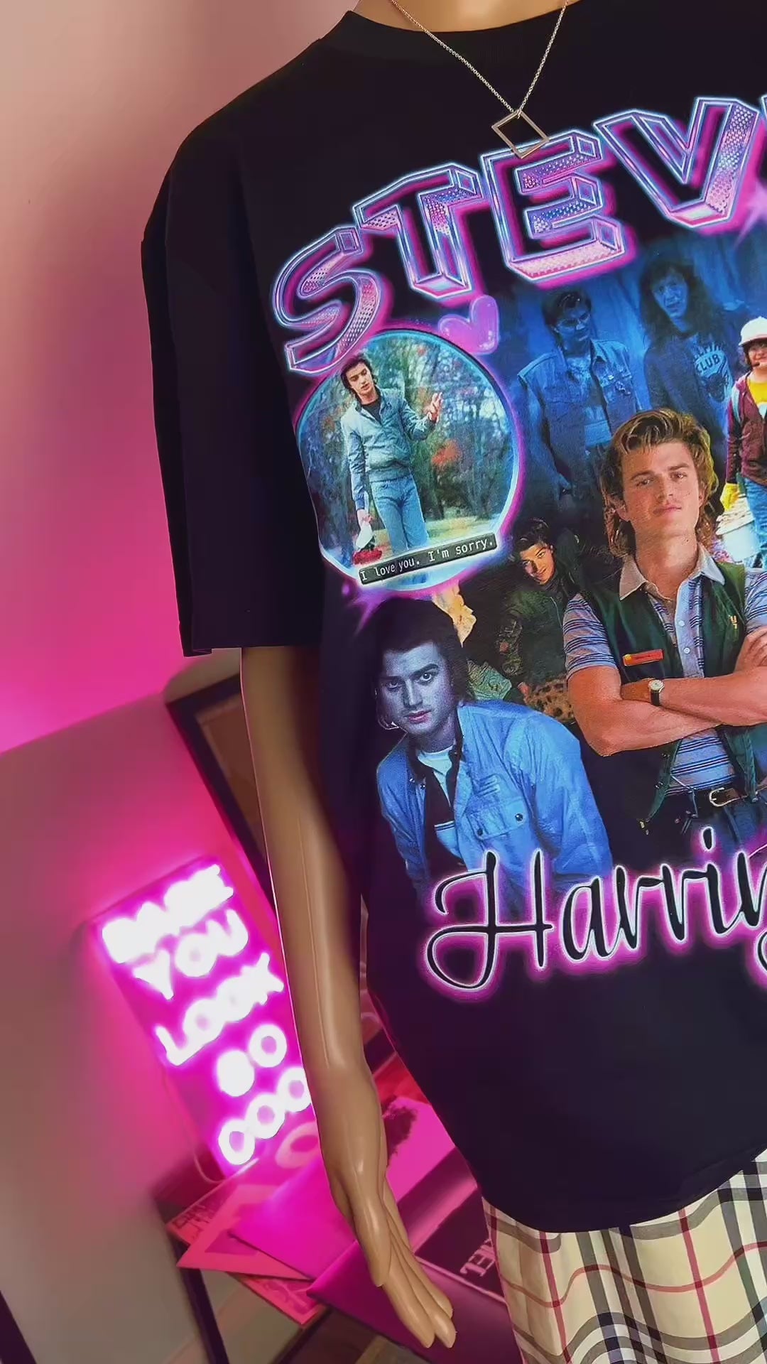 Steve Harrington homage T-shirt