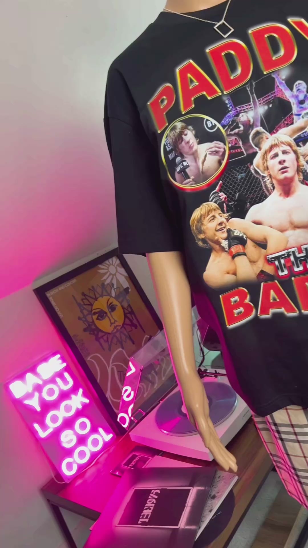 Paddy the baddy homage T-shirt