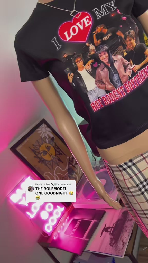 I love my hot rodent boyfriend (Role model version ) T-shirt