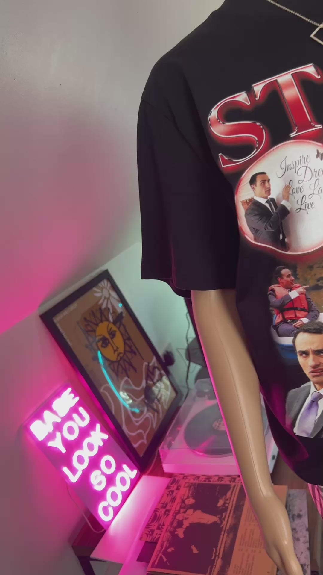 Stath homage graphic T-shirt