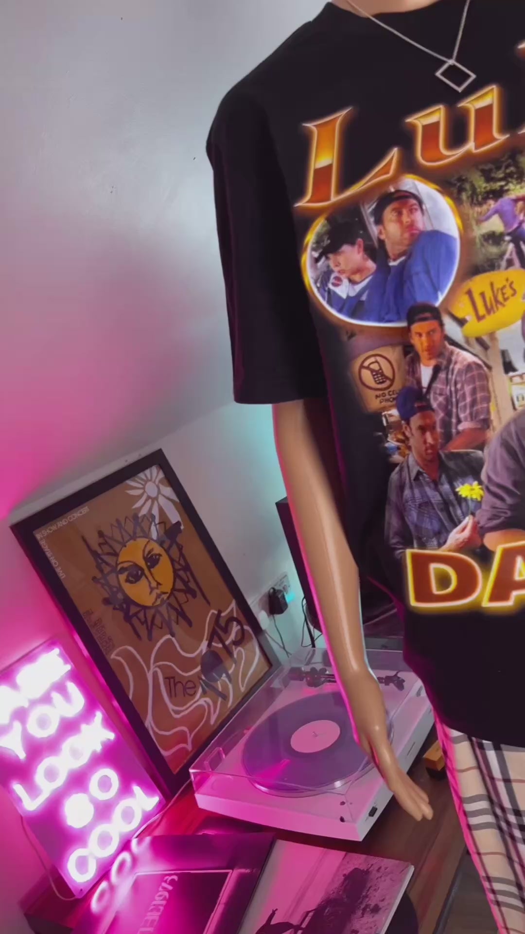 Luke Danes - gilmore girls inspired homage T-shirt
