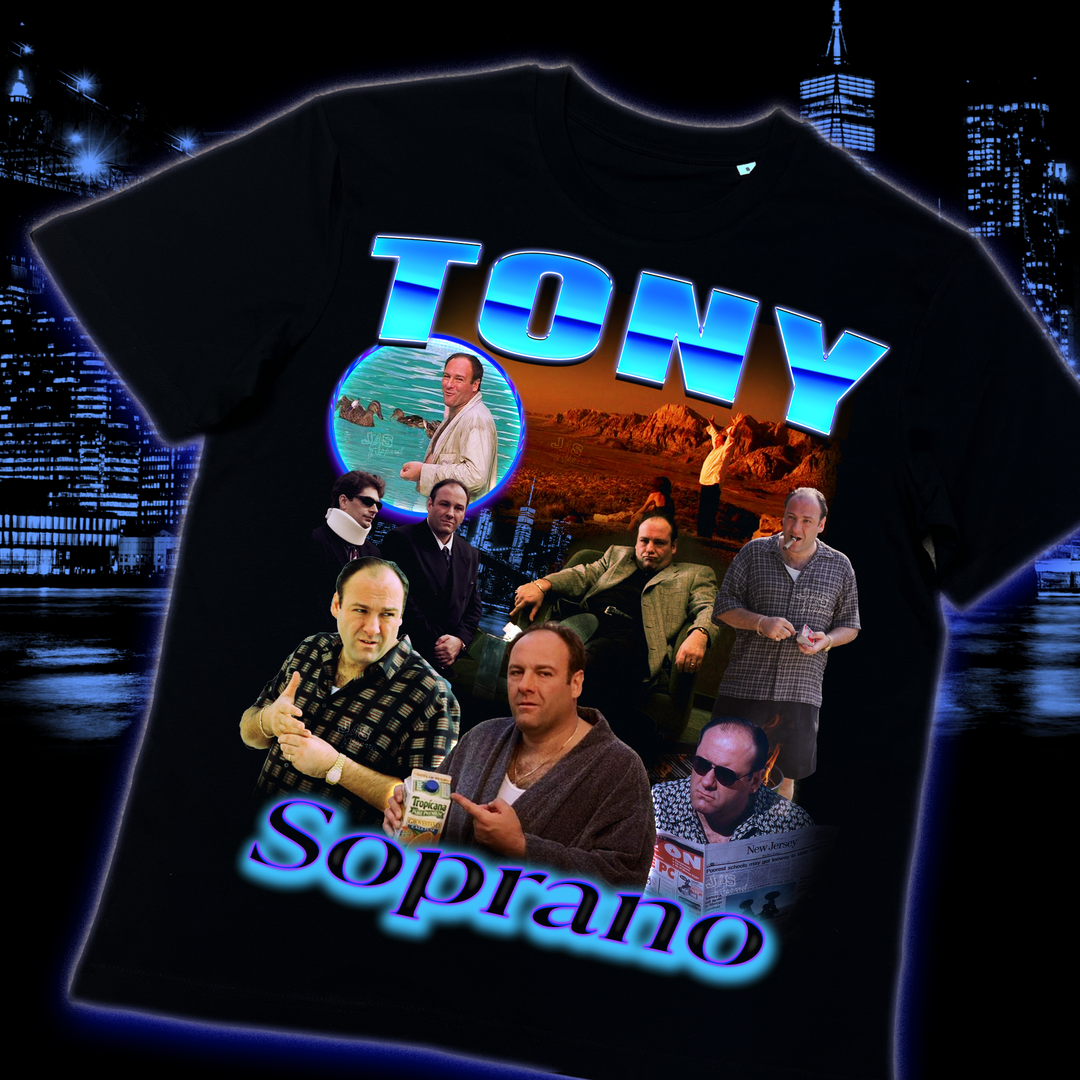 Tony Soprano inspired homage T-shirt