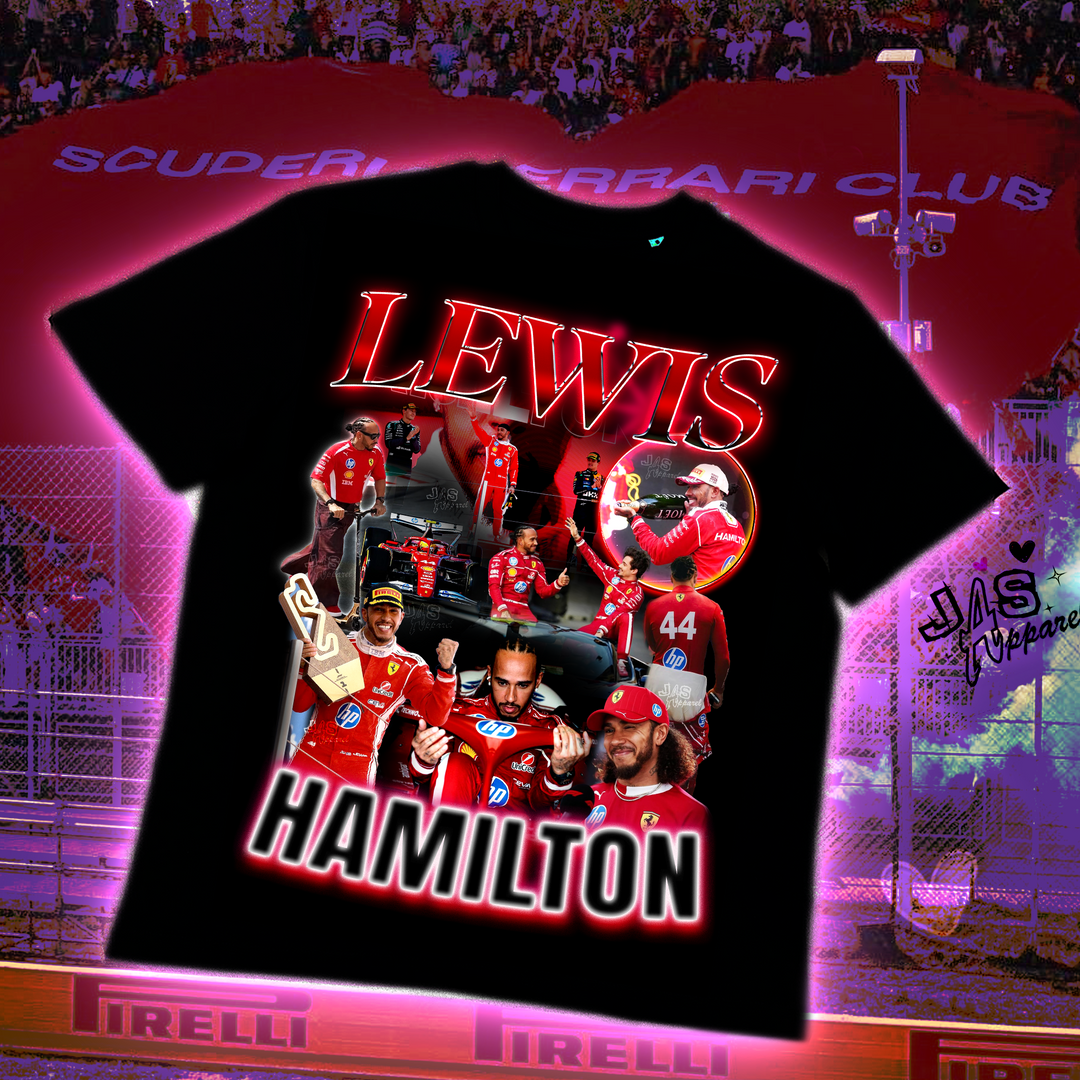 Lewis Hamilton homage T-shirt