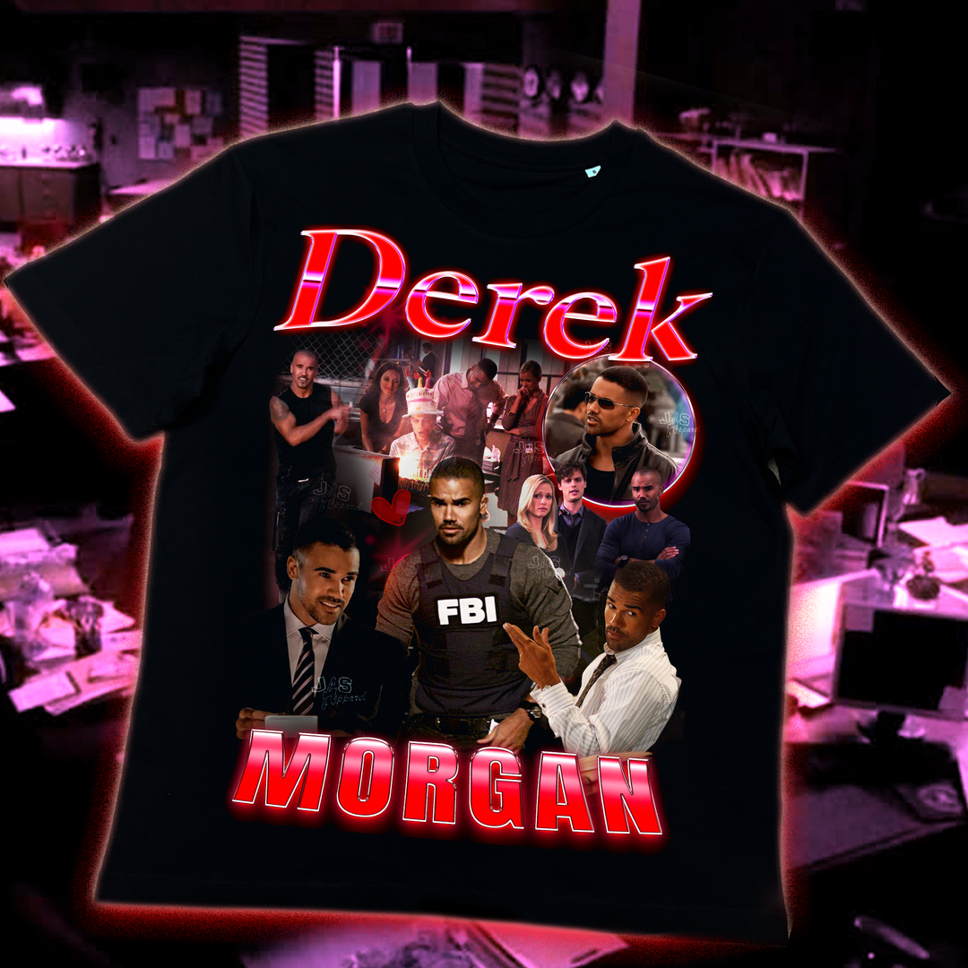 Derek Morgan inspired homage T-shirt