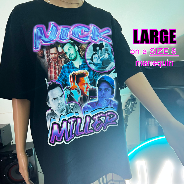 Nick Miller homage T-shirt