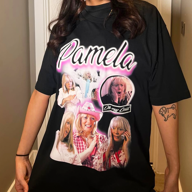 Pamela homage T shirt Jas Apparel